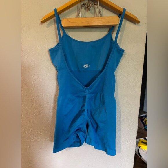 SHEIN Backless open back seamless one piece workout romper size large - Picture 5 of 6